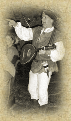 Markus von Vippach in geselliger Runde